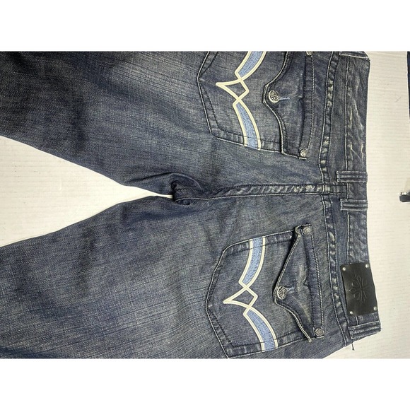 Affliction Black Label Premium Jeans Mens Size 38 Renegade Wash Distressed EUC - Picture 9 of 15